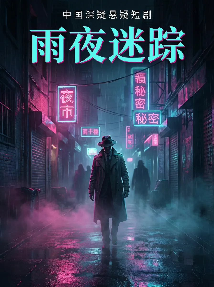 尤爱 悬疑追踪短剧 - 雨夜迷踪海报